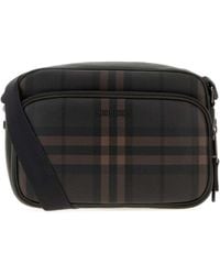 Burberry - City Check Pocket Crossbody Bag - Lyst