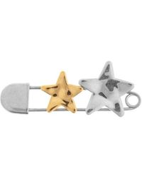 Jil Sander - Star Safety Pin Brooch - Lyst
