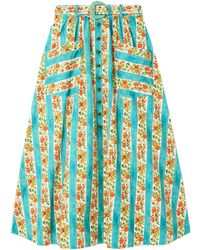 Saloni - Vacation Style Midi Skirt - Lyst