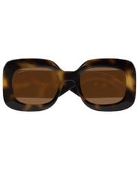 Gucci - Eyewear Square Frame Sunglasses - Lyst