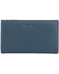 Coccinelle - Logo Lettering Zipped Wallet - Lyst