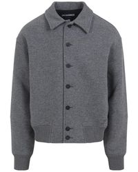 Jacquemus - Le Bomber Feltro Wool Jacket - Lyst