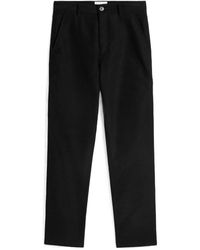 Ami Paris - Ami Logo-Patch Worker Trousers - Lyst
