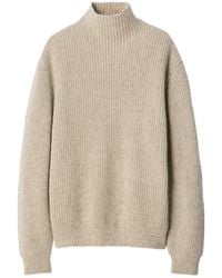Lemaire - Mélange Turtleneck Knitted Jumper - Lyst