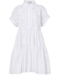 Dorothee Schumacher - Summer Blossom Broderie Anglaise Minidress - Lyst