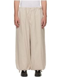 Entire studios - Pleated Casual Trousers - Lyst