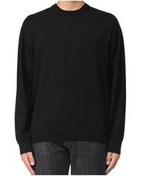 ARMANI EXCHANGE - Long-Sleeved Knitted Shirt - Lyst