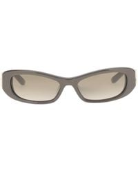 Balenciaga - Geometric Frame Sunglasses - Lyst