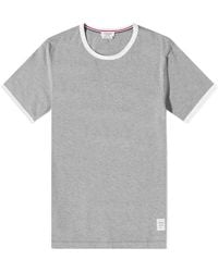 Thom Browne - Jersey Ringer T-Shirt - Lyst