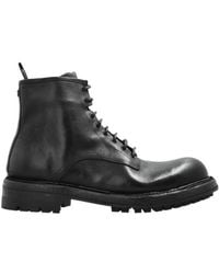 Dolce & Gabbana - Round Toe Ankle Boots - Lyst