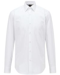 BOSS - Boss Regular-Fit Poplin Shirt - Lyst