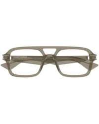 Saint Laurent - Full-Frame Non-Prescription Glasses - Lyst