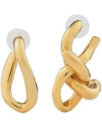 Givenchy - Sculpted Chain-Link Earrings - Lyst