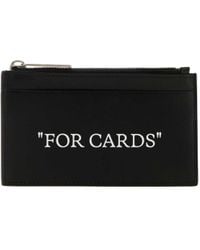Off-White c/o Virgil Abloh - Zip-Up 4-Slot Cardholder - Lyst