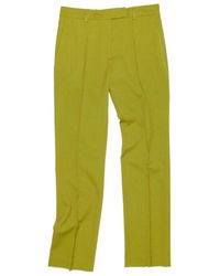 Acne Studios - Mid-Rise Tailored Trousers - Lyst