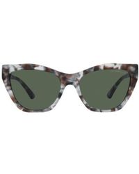 Emporio Armani - Tortoiseshell Cat-Eye Glasses - Lyst