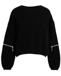 MAX&Co. - Solid Color Knit Top - Lyst
