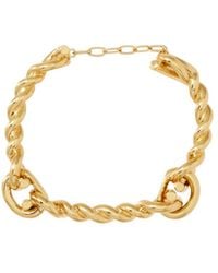 Ferragamo - Gancini Twisted Bracelet (L) - Lyst