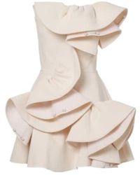 Maticevski - Bridal Embellished Ruffled Minidress - Lyst
