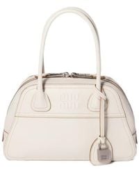 Miu Miu - Vivant Nappa Leather Bag - Lyst