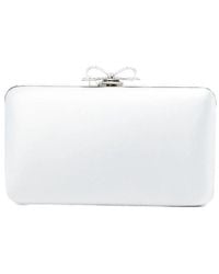 Self-Portrait - Bow Clasp Box Clutch Bag - Lyst