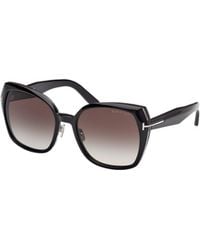 Tom Ford - Eyewear Plum Square-Frame Sunglasses - Lyst