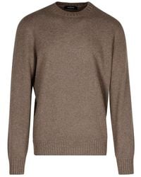 Gran Sasso - Crewneck Knitted Jumper - Lyst