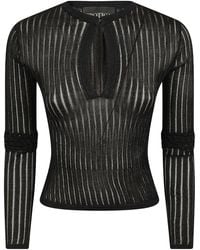 Dondup - Crew-Neck Knit Top - Lyst