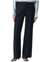 P.A.R.O.S.H. - Pressed-Crease Tailored Trousers - Lyst