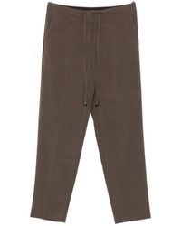 Giorgio Armani - Drawstring Casual Pants - Lyst