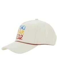 DSquared² - Summer Lovers Baseball Cap - Lyst