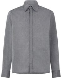 MM6 by Maison Margiela - Zip Concealed Shirt Jacket - Lyst