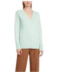 Vince - V-Neck Knitted Jumper - Lyst