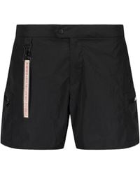 Iceberg - Logo Trim Swim Shorts - Lyst