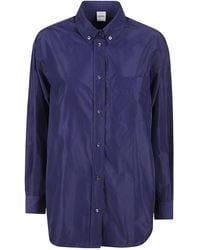 Aspesi - Button-Down Collar Shirt - Lyst