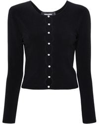DSquared² - Cut-Out Detailed Long-Sleeved Cardigan - Lyst