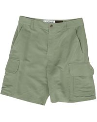 Loewe - Linen Cargo Shorts - Lyst