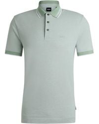 BOSS - Boss Logo Embroidered Short-Sleeved Polo Shirt - Lyst