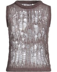 Rick Owens - Solid-Color Lightweight Knit Sleeveless Top - Lyst