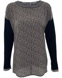 Weekend by Maxmara - Long-Sleeve Knit Top - Lyst