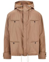 Ferragamo - Hooded Casual Jacket - Lyst