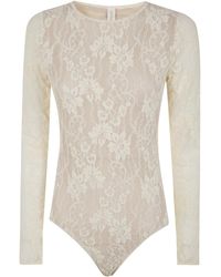 Zimmermann - Lace Bodysuit - Lyst