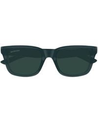 Balenciaga - Eyewear Rectangular Frame Sunglassses - Lyst