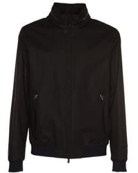 Herno - Zip-Front High-Neck Jacket - Lyst