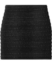 Nanushka - Ceara Smocked Mini Skirt - Lyst