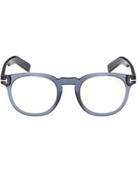 Tom Ford - Eyewear Round Frame Glasses - Lyst