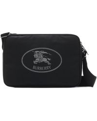 Burberry - Orkney Logo Embellished Crossbody Bag - Lyst