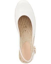 Gianvito Rossi - Leather Slingback Espadrilles - Lyst