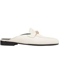 Versace - Medusa Round-Toe Slippers - Lyst