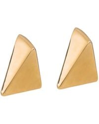 FEDERICA TOSI - Triangular Stud Earrings - Lyst